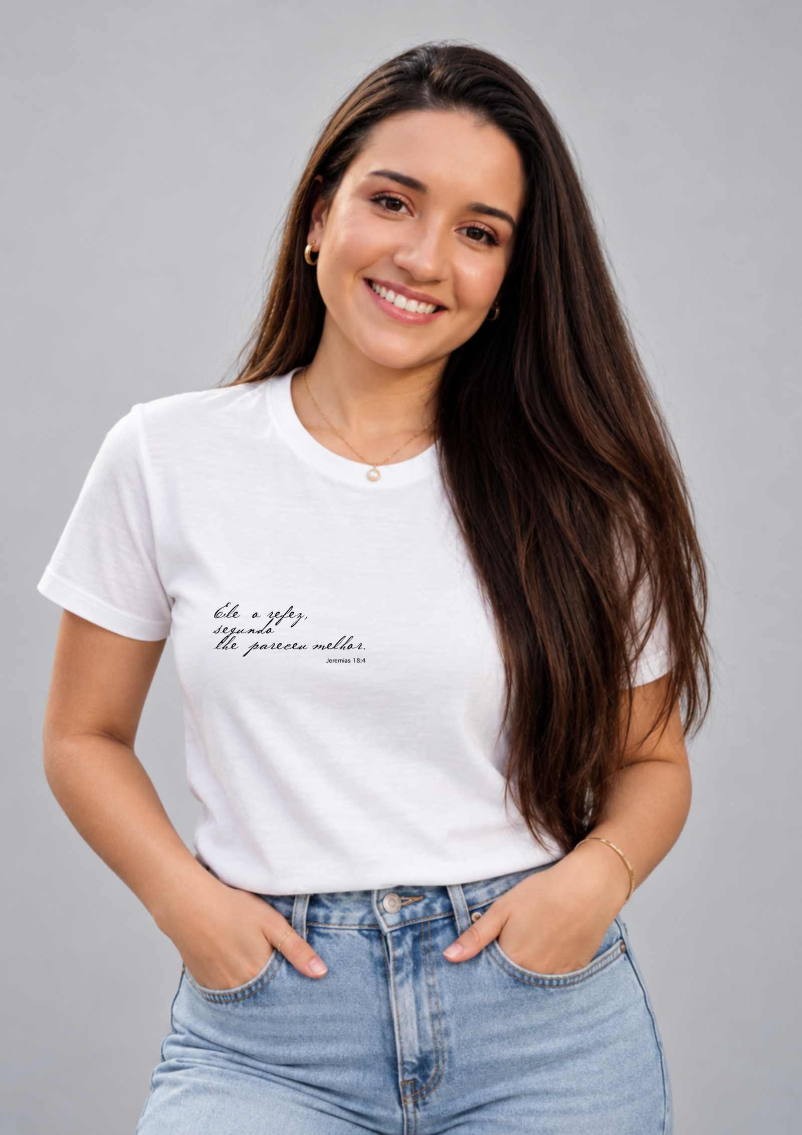 Blusa feminina cristã